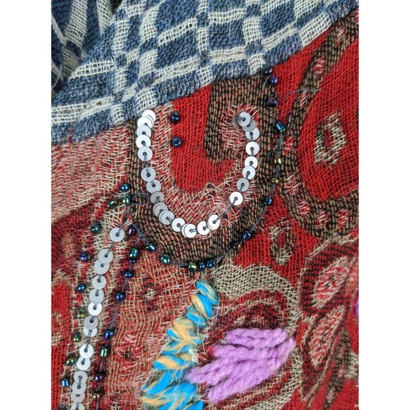 Soft Surroundings Juliette Fringe Wool Cardigan 3X - Picture 12 of 13